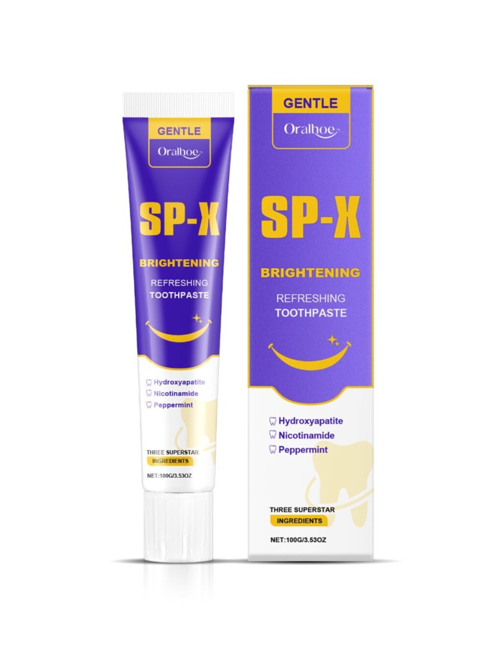 Oralhoe Niacinamide & Hydroxyapatite Toothpaste 100g